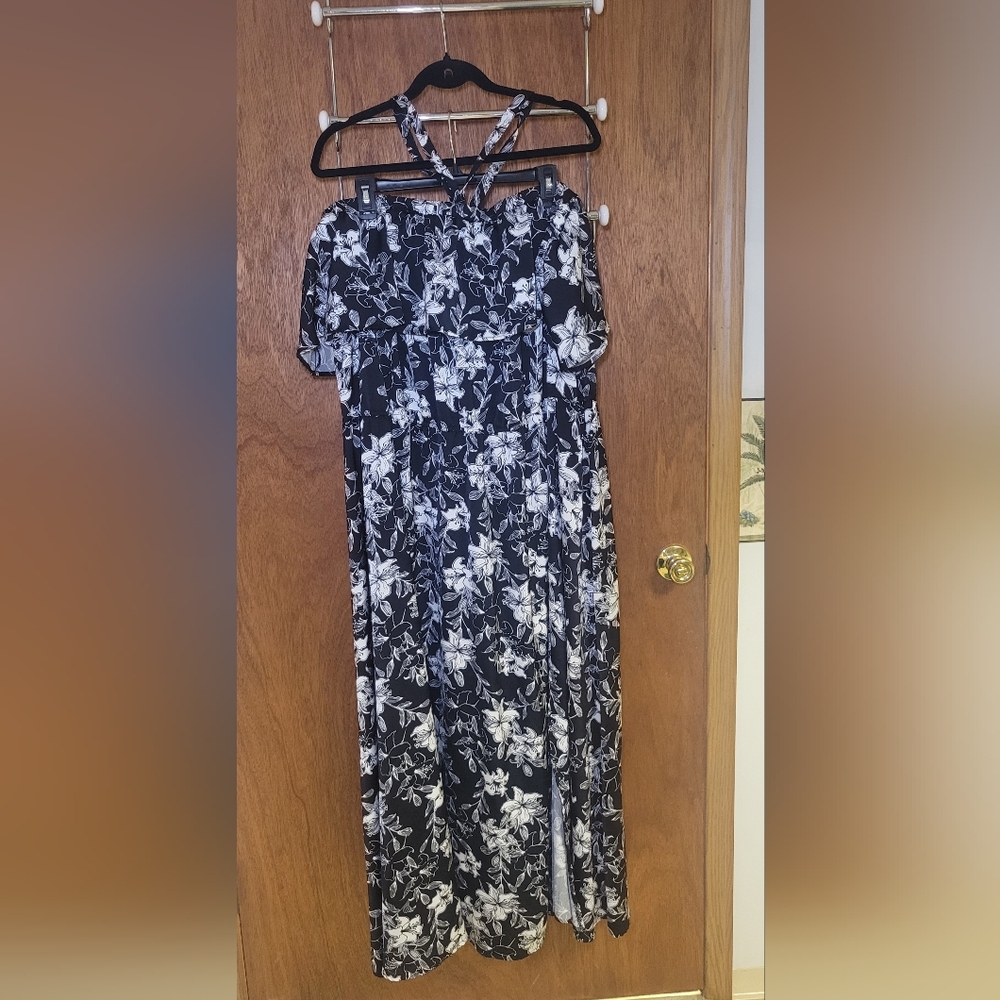 Bloomchic Off Shoulder Maxi Dress